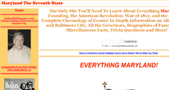 Desktop Screenshot of marylandtheseventhstate.com